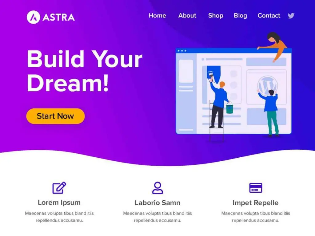 دانلود قالب شرکتی وردپرس Astra دانلود قالب شرکتی وردپرس Astra