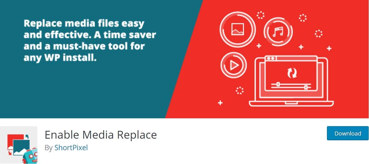 افزونه وردپرس Enable Media Replace