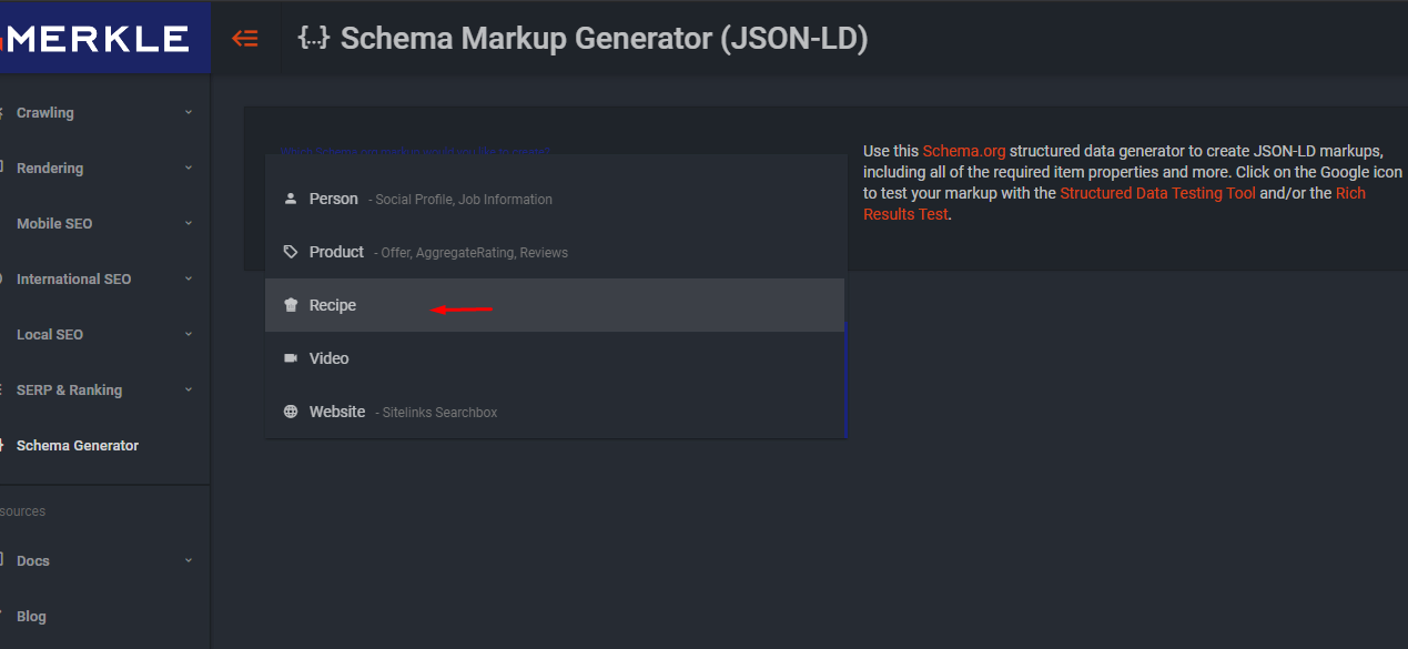 schema generator schema generator